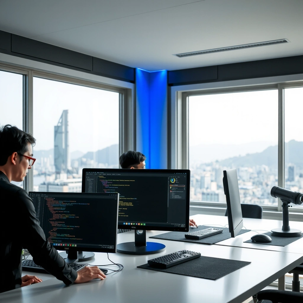 Game development hero background